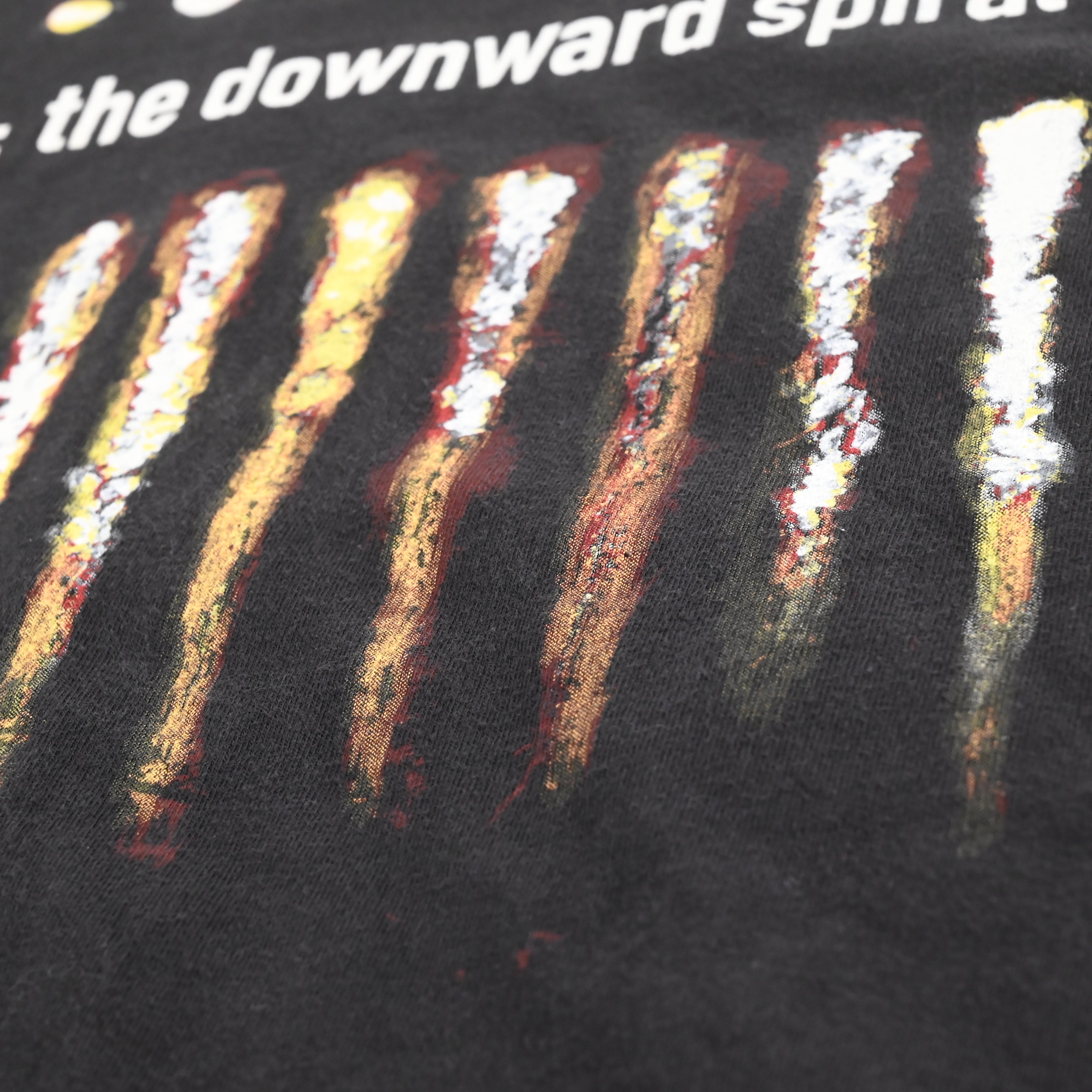 94© NINE INCH NAILS "THE DOWNWARD SPIRAL” T-SHIRT SIZE XL