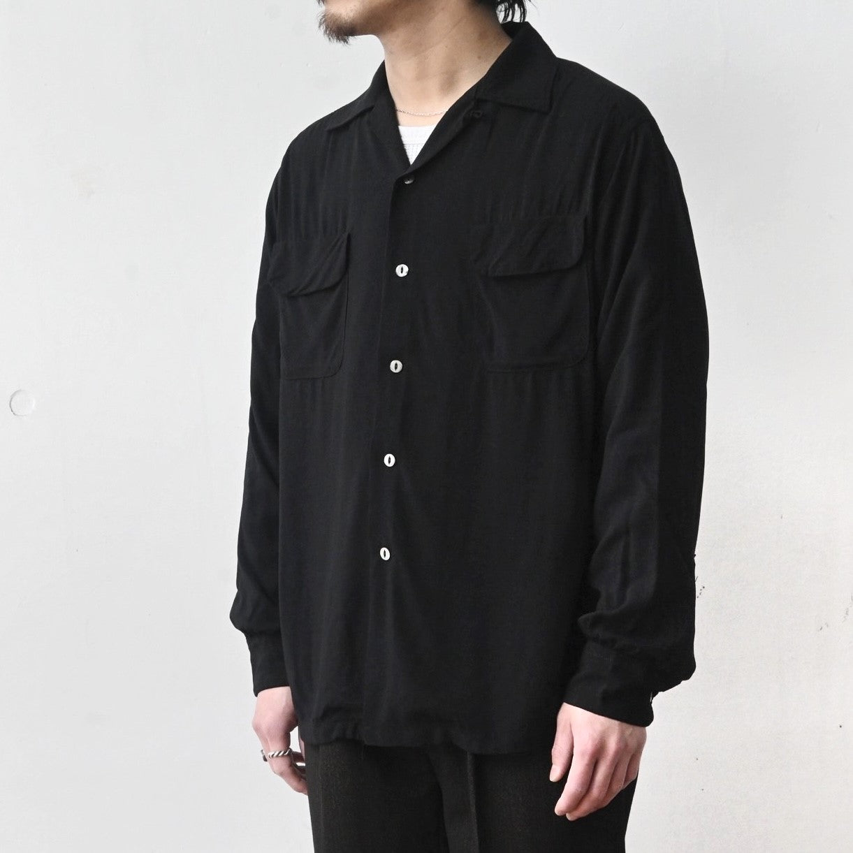 Foremost Original Black Rayon Shirt