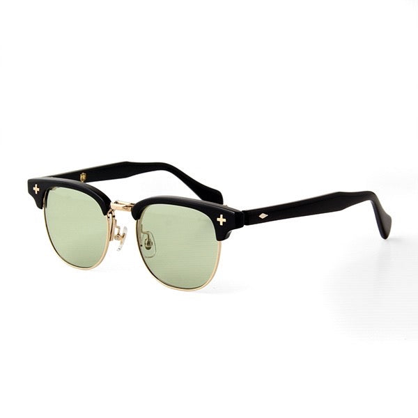 FLAME:Black×Gold LENSES:Olive　　　　　　　　　　　　　　　　　　　　　　　　　　　　Foremost Garments Flip up Glasses