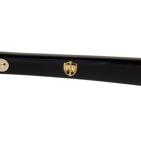 FLAME:Black×Gold LENSES:Olive　　　　　　　　　　　　　　　　　　　　　　　　　　　　Foremost Garments Flip up Glasses