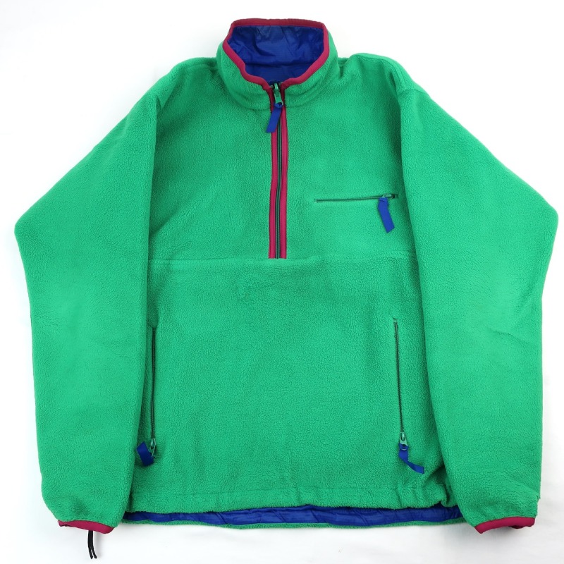 92'y PATAGONIA REVERSIBLE GLISSADE PULLOVER FOREMOST 古着・ビンテージ  アメリカから富山に、富山から全国へ （フォアモースト）