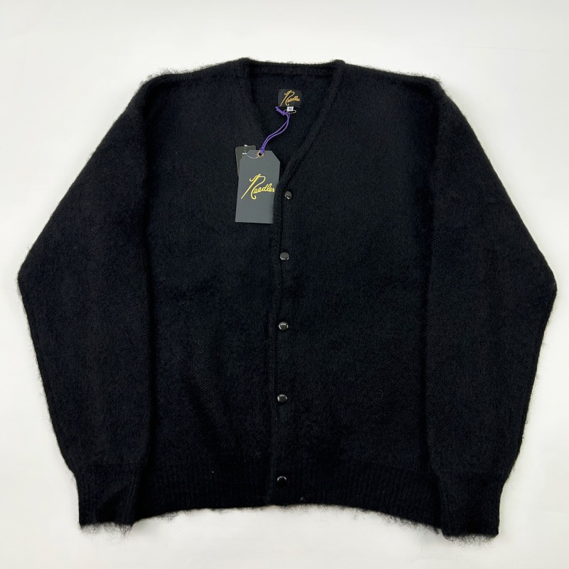 NEEDLES MOHAIR CARDIGAN EXCLUSIVE MODEL BLACK SMALL | FOREMOST 