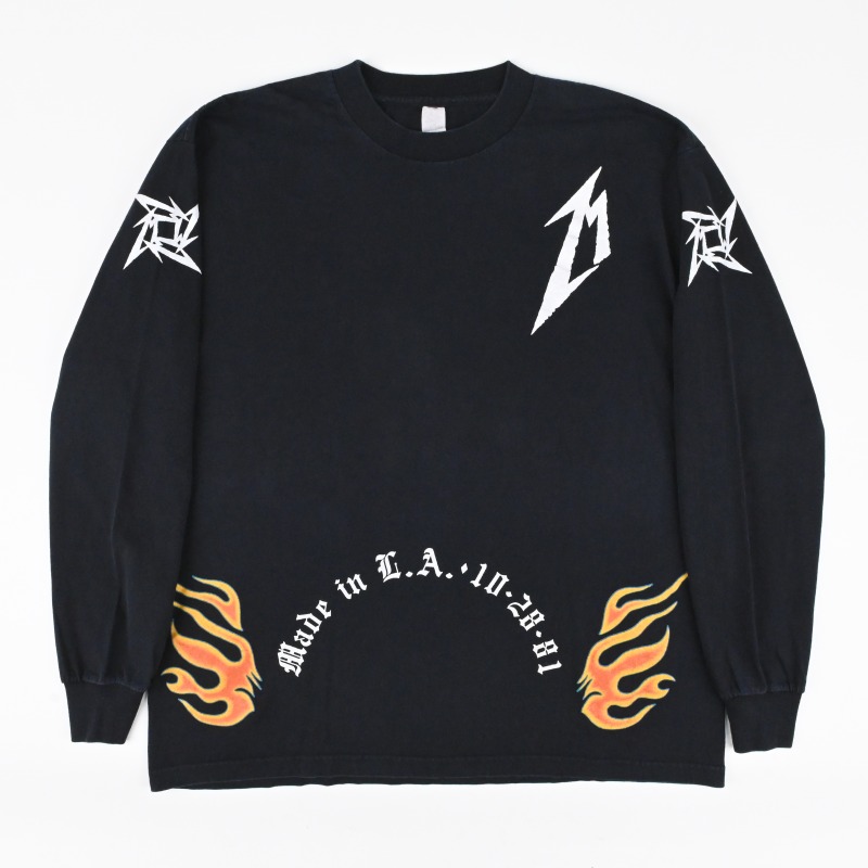 1996© METALLICA “SAN FRANCISCO 15 YEARS” L/S T-SHIRT SIZE XL